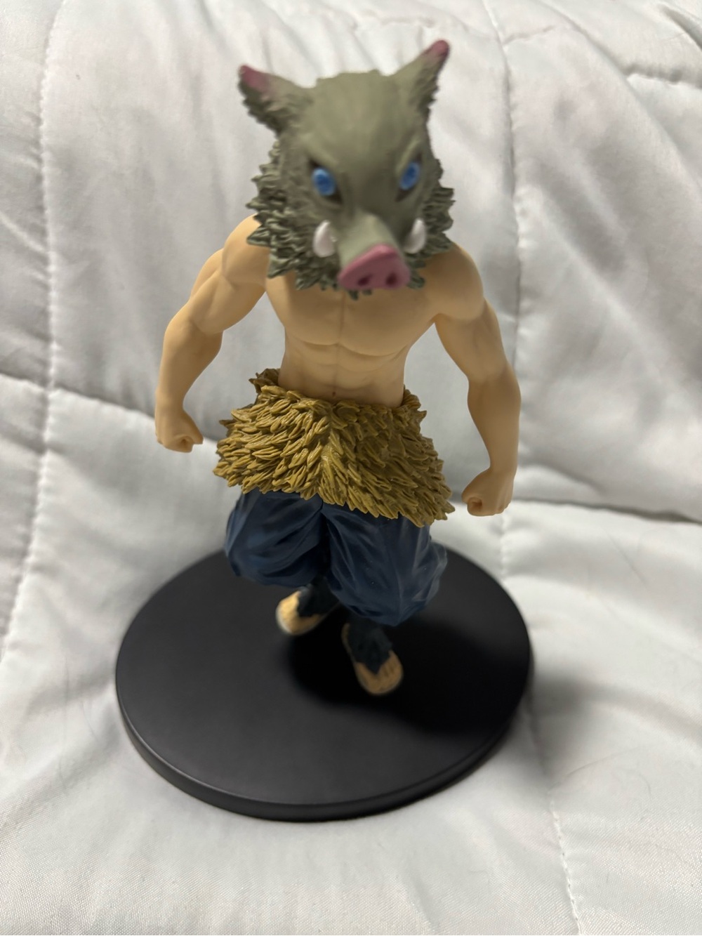 Boar-Head Inoske Figure Collectible from Demon Slayer